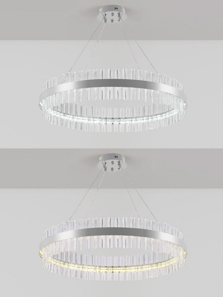 Подвесной светодиодный светильник Natali Kovaltseva Smart Нимбы Innovation Style 83014