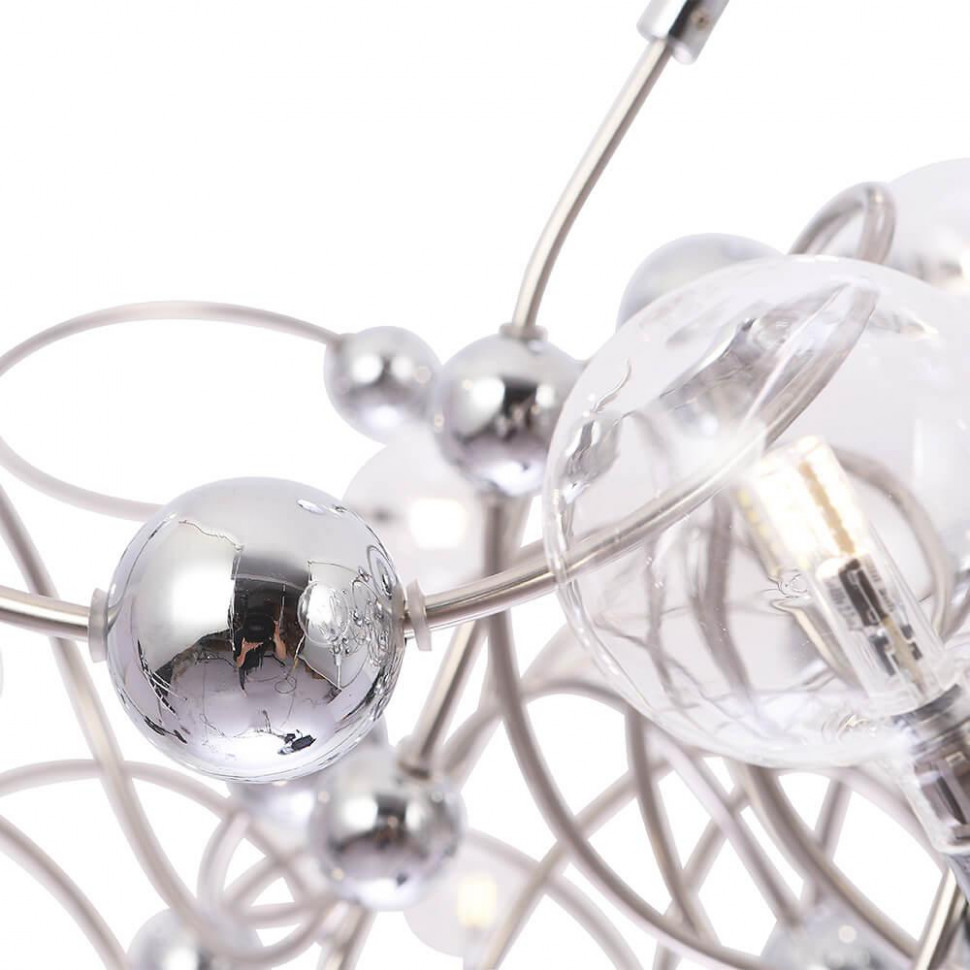 Подвесная люстра Crystal Lux MEDUSA SP30 CHROME