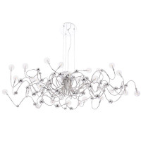 Подвесная люстра Crystal Lux MEDUSA SP30 CHROME