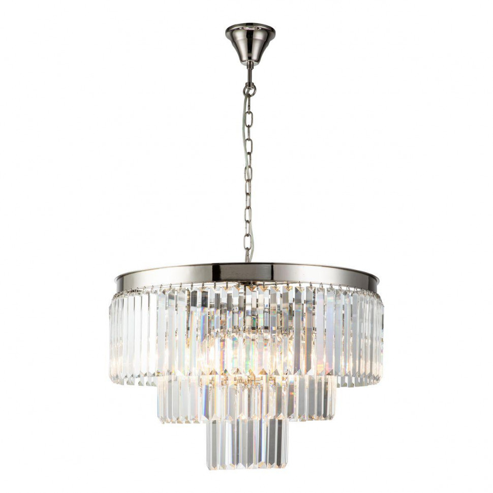 Подвесная люстра iLamp Triumph 7383/8P Nickel