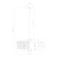 Люстра на штанге Freya Basilica FR5166PL-06N