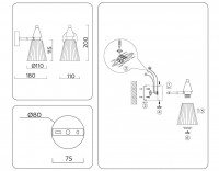 Бра Ambrella Light High Light Heigh Light LH58118