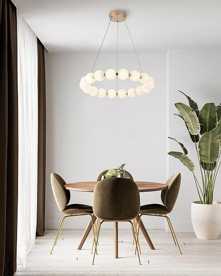 Подвесной светодиодный светильник Escada 10208/SG LED Gold