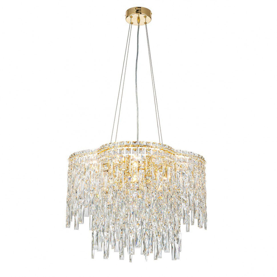 Подвесная люстра Indigo Carletti 12041/12P Gold V000444