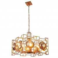 Подвесная люстра Crystal Lux Cuento SP8 Gold