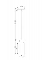 Подвесной светильник Freya Come FR8011PL-01GB