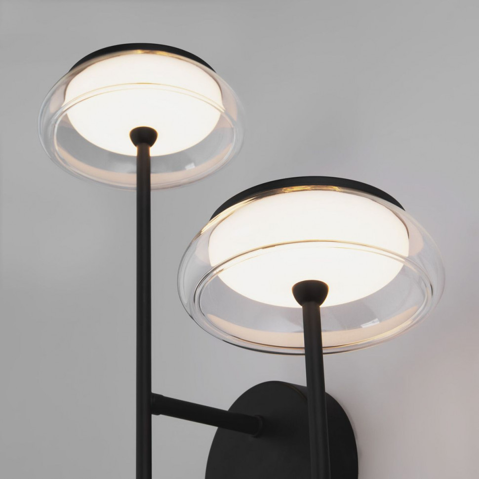 Бра Eurosvet Fungo 50388/2 LED черный a068860