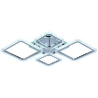 Потолочная светодиодная люстра Profit Light 8075/2+2 CHR