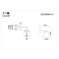 Бра ST Luce Essenza SLE300601-01