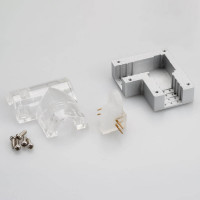 Коннектор L-образный Arlight ARL-Clear-U15-90 022702