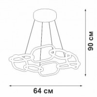 Подвесная люстра Vitaluce V4695-1/8S