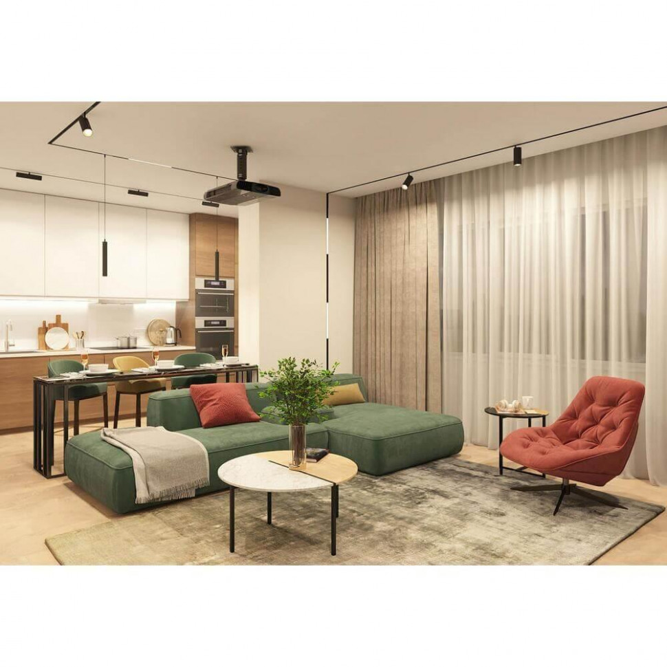 Трековый светильник Denkirs Smart DK8008-BK