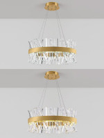 Подвесной светодиодный светильник Natali Kovaltseva Smart Нимбы Innovation Style 83047