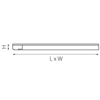 Трековый однофазный светильник Lightstar Linea 256647