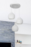 Подвесной светильник Toplight Lizbeth TL1612R-03WH
