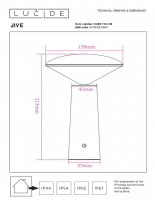 Уличный светильник Lucide Jive 02807/04/30