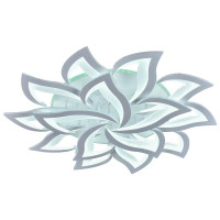 Потолочная светодиодная люстра Profit Light 8028/10+5 WHT