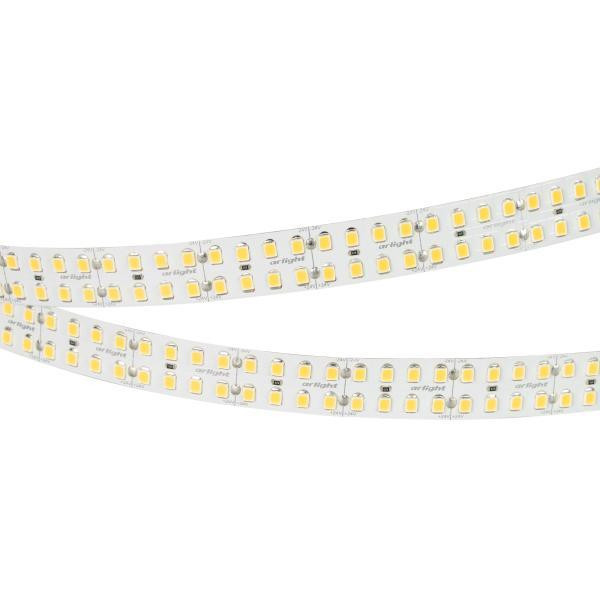 Светодиодная лента Arlight 24W/m 320LED/m 2835SMD теплый белый 5M 032605