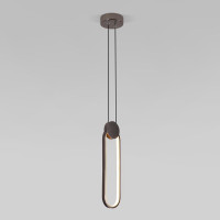 Подвесной светодиодный светильник Eurosvet Style 50218/1 LED черный жемчуг