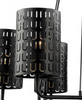 Подвесная люстра Lumien Hall Тейл 4002/6P-BK-GR