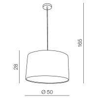 Подвесная люстра Azzardo Bosse pendant AZ1323