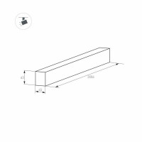 Шинопровод Arlight MAG-TRACK-4563 028071(1)