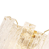 Настенный светильник Crystal Lux RICARDO AP3 BRASS