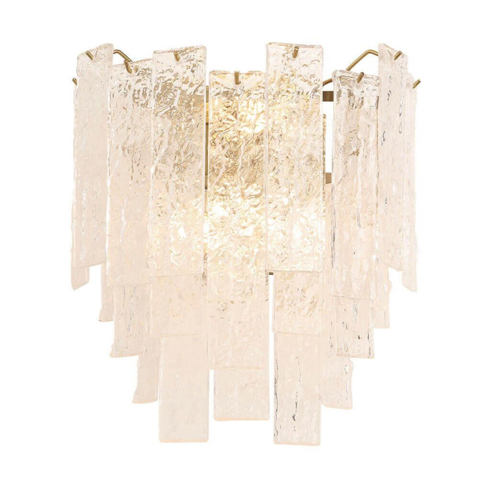 Настенный светильник Crystal Lux RICARDO AP3 BRASS