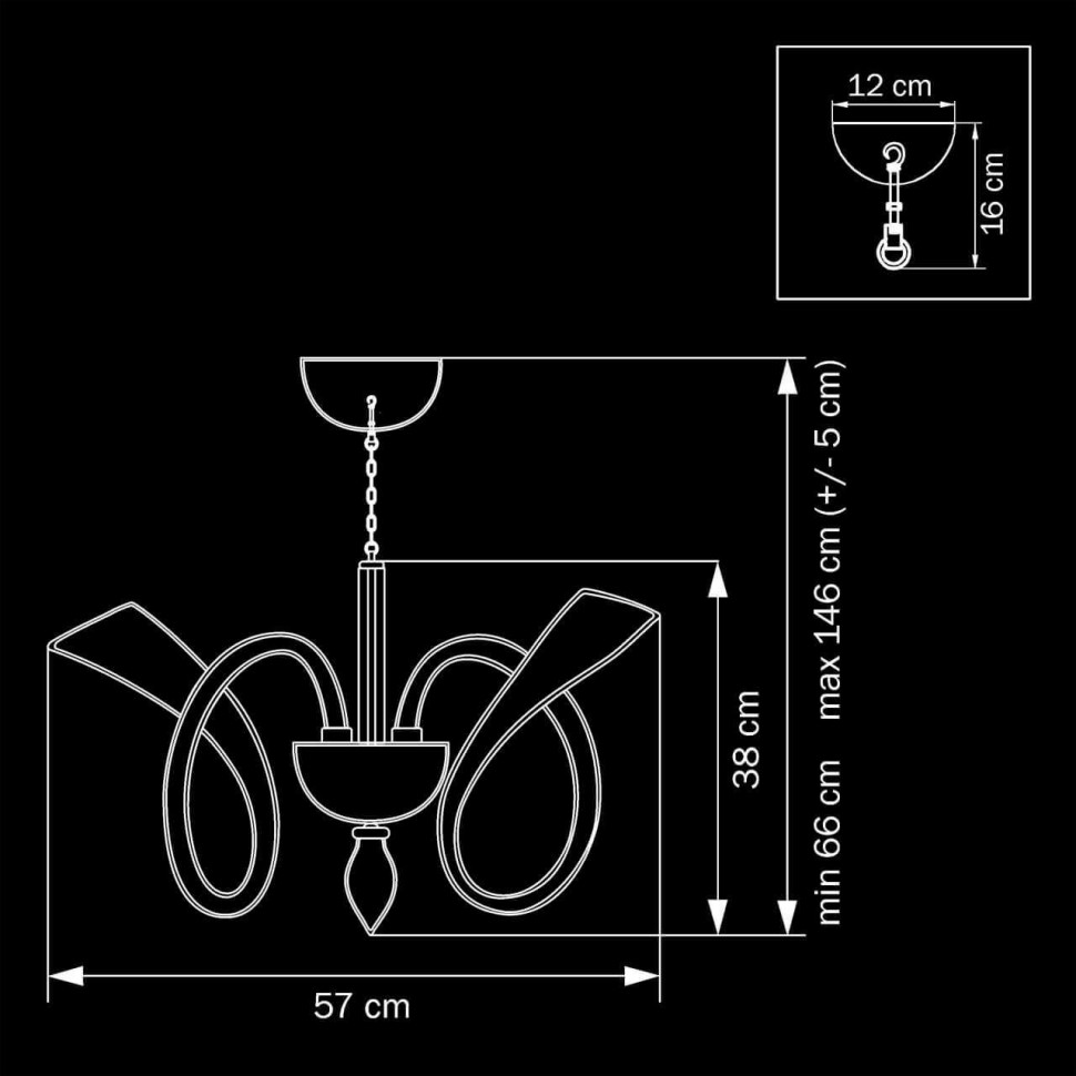 Подвесная люстра Lightstar Stella 892083