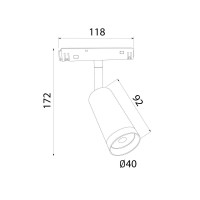 Трековый светильник Elektrostandard Slim Magnetic 4690389189227 a061301