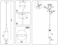 Подвесной светильник Ambrella Light High Light Heigh Light LH55271