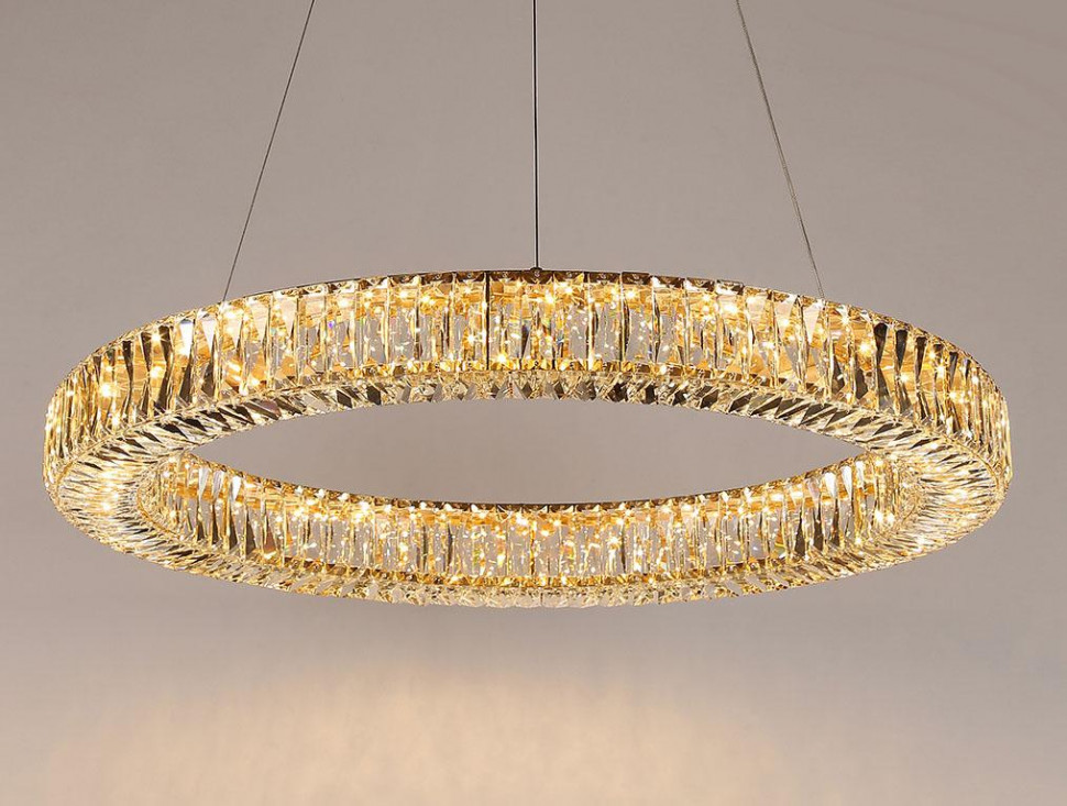 Подвесной светодиодный светильник Newport 8260 8261/S gold new М0066967