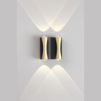 Уличный настенный светильник Crystal Lux CLT 022W2 BL-GO 4000K