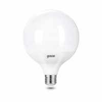 Лампа светодиодная Gauss E27 22W 6500K шар матовый 105102322