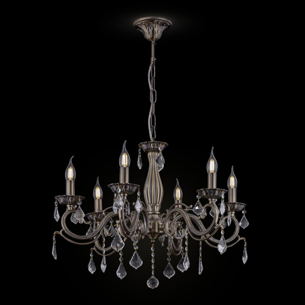 Подвесная люстра Maytoni Bronze RC245-PL-06-R
